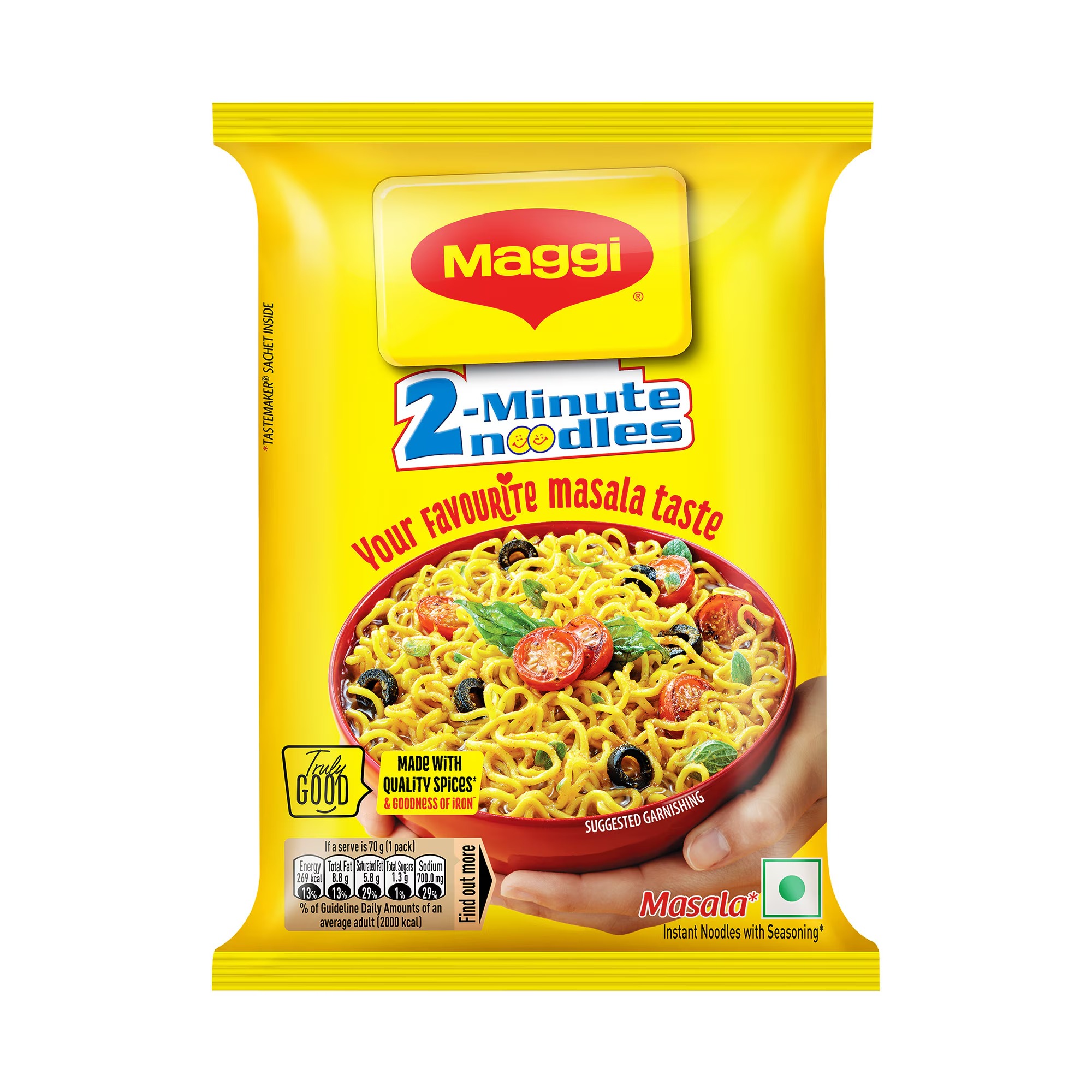 MAGGI 2-MINUTE MASALA INSTANT NOODELS 