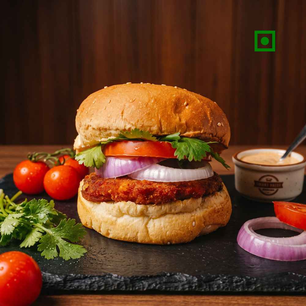 Veg Tikki Burger