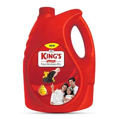 Kings Kachi Ghani Pure Mustard OiL